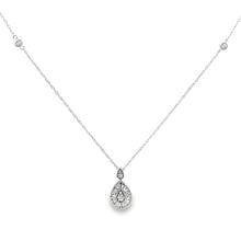 Load image into Gallery viewer, Genuine .32ct Diamond Fashion Pendants 14KT White Gold
