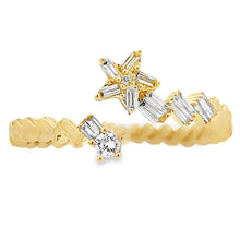 Load image into Gallery viewer, .17ct Diamond Ring 14KT Yellow Gold
