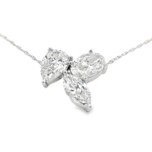 Load image into Gallery viewer, Lab Grown Diamond Fashion Pendants 14KT White Gold
