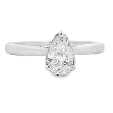 Load image into Gallery viewer, Natural .50ct Lab Grown Diamond  10KT White Gold
