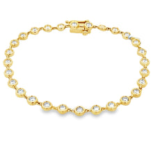 Load image into Gallery viewer, 1.50ct Lab Grown Diamond Bracelet 10KT Yellow Gold
