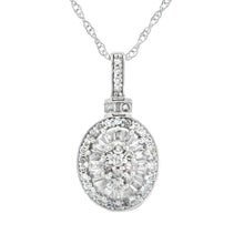 Load image into Gallery viewer, .25ct Diamond Fashion Pendants 10KT White Gold
