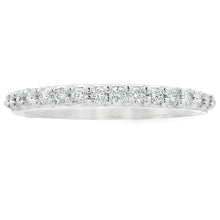 Load image into Gallery viewer, Natural .25ct Diamond Wedding Band Ring 14KT White Gold
