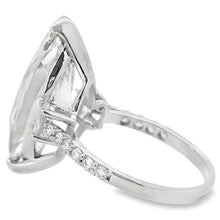 Load image into Gallery viewer, 9.85ct Lab Grown Diamond Eng Only 14KT White Gold
