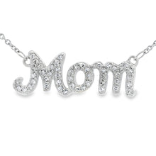 Load image into Gallery viewer, .25ct Diamond Fashion Pendants Sterling Silver
