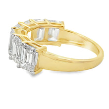 Load image into Gallery viewer, Lab Grown Diamond Fashion band rings 14KT Yellow Gold
