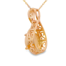 Load image into Gallery viewer, .11ct Opal Diamond Fashion Pendants 14KT Yellow Gold
