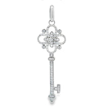 Load image into Gallery viewer, .66ct Moissanite Fashion Pendants Sterling Silver
