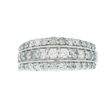 Load image into Gallery viewer, 1.00ct Diamond Wedding Band Ring 10KT White Gold
