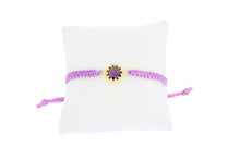 Load image into Gallery viewer, Glass Bracelet Sterling Silver
