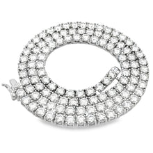 Load image into Gallery viewer, 39.98ct Moissanite Tennis Necklace Sterling Silver
