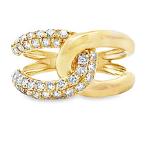 Load image into Gallery viewer, .80ct Diamond Ring 14KT Yellow Gold
