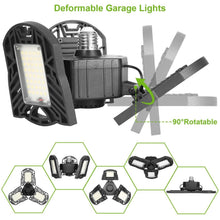 Load image into Gallery viewer, iMounTEK E26 /E27 80W 7000LM 6500K LED Garage Ceiling Light
