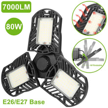 Load image into Gallery viewer, iMounTEK E26 /E27 80W 7000LM 6500K LED Garage Ceiling Light
