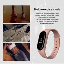 Load image into Gallery viewer, Inteligent Smart Watch Heart Rate Pressure Pedometer Sport Watches Bracelet Electric Sports Watch For Phones Health Smartwatch Heart Rate Monitor Sleep Monitor Waterproof Touch Screen

