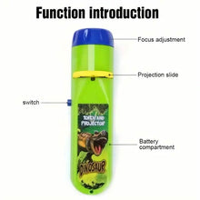Load image into Gallery viewer, Interactive Dinosaur Projection Lamp Fun and Educational Toy
