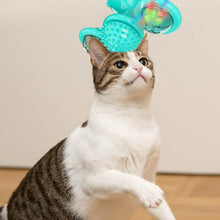 Load image into Gallery viewer, Interactive Massage Scratching Tickle Toy With Catnip And Led Ball For Indoors Cats
