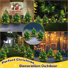 Load image into Gallery viewer, IP65 Waterproof Solar Powered Prelit Small Christmas Tree
