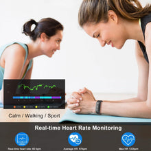 Load image into Gallery viewer, IP67 Fitness Tracker Watch with Heart Rate Monitor and Step Counter
