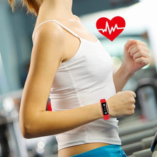 Load image into Gallery viewer, IP67 Fitness Tracker Watch with Heart Rate Monitor and Step Counter
