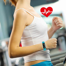 Load image into Gallery viewer, IP67 Fitness Tracker Watch with Heart Rate Monitor and Step Counter
