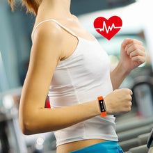 Load image into Gallery viewer, IP67 Fitness Tracker Watch with Heart Rate Monitor and Step Counter
