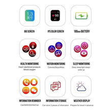 Load image into Gallery viewer, IP67 Waterproof Bluetooth  Sport Smart Watch
