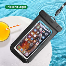 Load image into Gallery viewer, IPX8 Waterproof Phone Case Bag For iPhone 14 13 12 Pro Max Protective Case Universal Swim Waterproof Mobile Phone Case With Improved Locking Design Underwater Waterproof Mobile Phone Case
