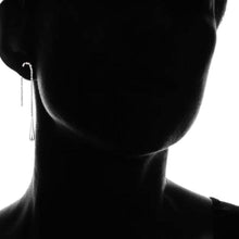 Load image into Gallery viewer, Italian Sterling Silver Threader Drop Earrings
