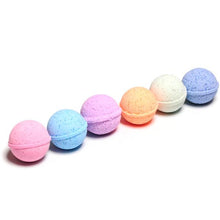 Load image into Gallery viewer, Bath Bombs 6 USA Handmade Made Large Vegan All Natural Gift Set
