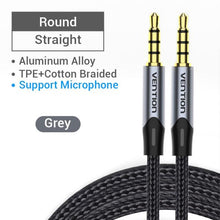 Load image into Gallery viewer, Jack 3.5mm Aux Cable  3.5mm Audio Cable Jack  Headphones Speaker Cable Male Stereo Audio Cable Fabric Braided Compatible For Headphones Smartphone Car Stereos
