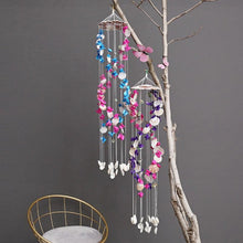 Load image into Gallery viewer, Japanese Wind Chimes Bells Hanging Ornaments Mobile Portable Waterproof Outdoor Wind-chime Mediterranean Style Home Garden Yard Decoration Natural Shell Wind Chimes Birthday Gifts
