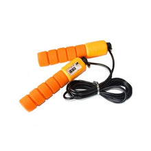 Load image into Gallery viewer, Jump Rope Skipping Electronic Counter Adjustable Fast Speed Counting Skipping Rope Wire Gym Workout Professional Sponge Jump Rope With Electronic Counter Soft Adjustable Fast Speed Counting Skipping Rope
