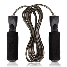 Load image into Gallery viewer, Jump Rope Speed Jumping Steel Wire Double  Skipping Workout Fitness Training Adjustable Length Ropeless Skipping Rope Weighted Jump Rope Tangle-Free Rapid Speed Cordless Jump Rope Fits Any Skill Level Best For Fitness Indoor Ourdoor
