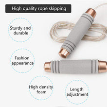 Load image into Gallery viewer, Jump Skipping Ropes Weighted Fast Speed Steel Wire Jumping Ropes For Fitness Steel Wire Rope With Anti-Slip Handles Skipping Rope For Workout Boxing Gym Fitness Training
