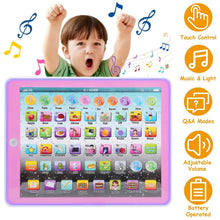 Load image into Gallery viewer, Kid Baby Toddler Educational Tablet Toy
