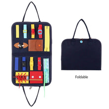 Load image into Gallery viewer, Kids Busy Board Sensory Activity Board Preschool Learning Toys
