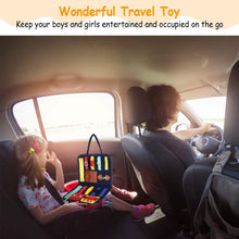 Load image into Gallery viewer, Kids Busy Board Sensory Activity Board Preschool Learning Toys
