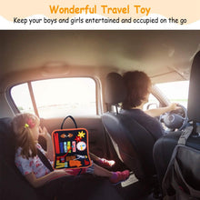 Load image into Gallery viewer, Kids Busy Board Sensory Activity Board Preschool Learning Toys
