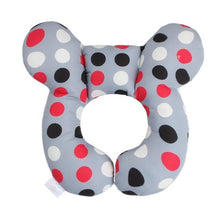 Load image into Gallery viewer, Kids Children Baby Pillow Soft Neck Support Infant Car Cushion U-Shape Cotton Infant Nursing Pillow Toddler Sleep Positioner  Air Mesh Organic Cotton Protection for Flat Head Baby Pillow for Newborn Breathable Adjustable Infants and Baby Neck Head Support
