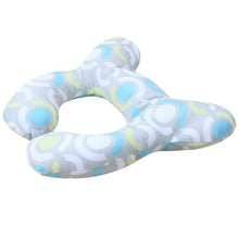 Load image into Gallery viewer, Kids Children Baby Pillow Soft Neck Support Infant Car Cushion U-Shape Cotton Infant Nursing Pillow Toddler Sleep Positioner  Air Mesh Organic Cotton Protection for Flat Head Baby Pillow for Newborn Breathable Adjustable Infants and Baby Neck Head Support
