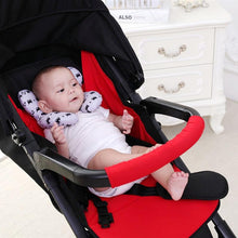 Load image into Gallery viewer, Kids Children Baby Pillow Soft Neck Support Infant Car Cushion U-Shape Cotton Infant Nursing Pillow Toddler Sleep Positioner  Air Mesh Organic Cotton Protection for Flat Head Baby Pillow for Newborn Breathable Adjustable Infants and Baby Neck Head Support
