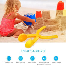 Load image into Gallery viewer, Kids Portable Colorful Outdoor Winter Snowball Maker Children Creative Fun Sports Winter Toy Lightweight Snow Balls Maker
