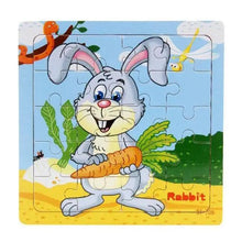Load image into Gallery viewer, Kids Puzzle Toy Animals and Vehicle Wooden Puzzles Jigsaw Baby Educational Learning Toys for Children Gift
