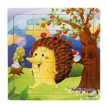 Load image into Gallery viewer, Kids Puzzle Toy Animals and Vehicle Wooden Puzzles Jigsaw Baby Educational Learning Toys for Children Gift
