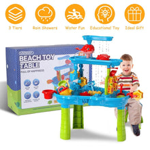 Load image into Gallery viewer, Kids Sand Water Table for 3-6 Years Old Sensory Exercise Friendship Building
