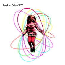 Load image into Gallery viewer, Kids Skipping Rope Neutral Plastic Colorful Flash Jump Rope Sports Led Light Skipping Rope LED Light Up Adult Kids Jump Skipping Rope Fitness Comfortable Grip Jump Rope For Kids
