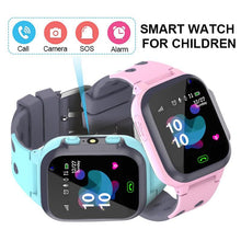 Load image into Gallery viewer, Kids Smart Watch Sim Card GPS Call Phone Smartwatch For Children SOS Photo Waterproof Camera Location Tracker Smart Watch For Kids 2 Way Voice Video Call SOS Alert Smartphone Cell Phone Smart Watch
