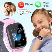 Load image into Gallery viewer, Kids Smart Watch Sim Card GPS Call Phone Smartwatch For Children SOS Photo Waterproof Camera Location Tracker Smart Watch For Kids 2 Way Voice Video Call SOS Alert Smartphone Cell Phone Smart Watch
