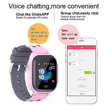 Load image into Gallery viewer, Kids Smart Watch Sim Card GPS Call Phone Smartwatch For Children SOS Photo Waterproof Camera Location Tracker Smart Watch For Kids 2 Way Voice Video Call SOS Alert Smartphone Cell Phone Smart Watch

